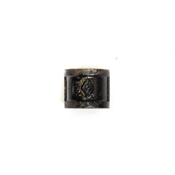 1 1-2 SCHED 40 PIPE COUPLER - BLACK