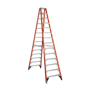 14' DOUBLE-SIDED A-FRAME LADDER_