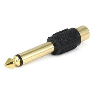 RCA F TO 1/4" M ADAPTER