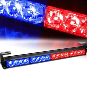 RED/BLUE LED POLICE LIGHT